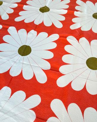 Tovaglia+ tovaglioli anni 70 Margherite vintage 