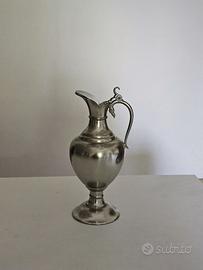 Brocca vintage peltro Royal Holand Daalderop 24 cm