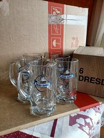 Bicchieri Birra Moretti Sans Souci 0,40 anni 90