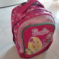 zaino scuola trolley Barbie