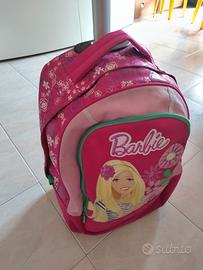 zaino scuola trolley Barbie