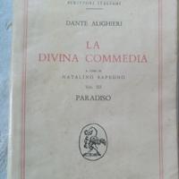 Dante Alighieri Divina Commedia  Paradiso Sapegno.