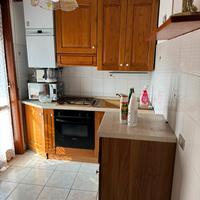 cucina, sala, bagno, camera con letto