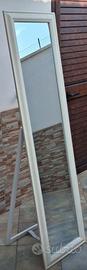 Specchio da terra bianco 160x44