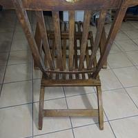 Poltrona in legno massello Victoria teak colletion