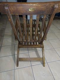 Poltrona in legno massello Victoria teak colletion