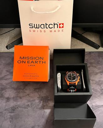 Omega x Swatch Mission to Earth 🌍 Rosso &Nero