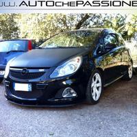 Splitter Spoiler anteriore per Opel Corsa D OPC da