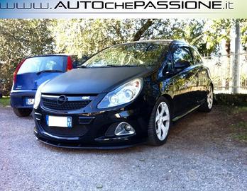 Splitter Spoiler anteriore per Opel Corsa D OPC da