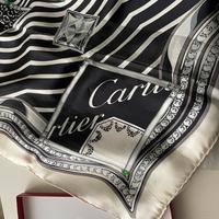 Foulard di Cartier bianco e nero