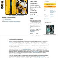 Oukitel WP 60 Pro 512 memoria / 48 di Ram 