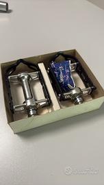 Campagnolo Record pedali e fermapiedi