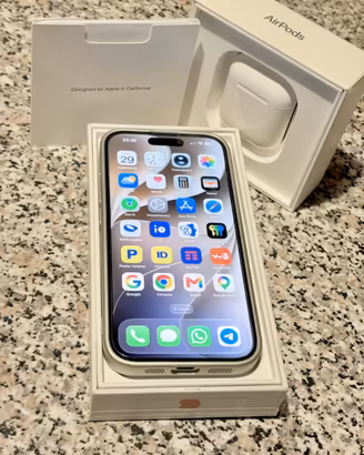 Apple iPhone 15 128GB + Apple AirPods 2 Originali