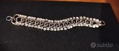 Bracciale donna con strass