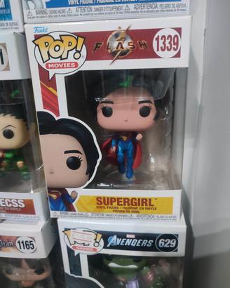 Funko pop the flash super girl figure 9 cm 