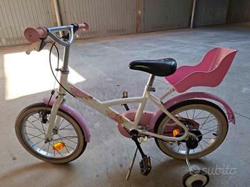 Bici bimba BTWIN Princess 16" perfetta