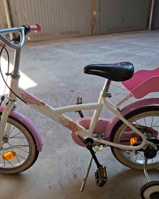 Bici bimba BTWIN Princess 16" perfetta