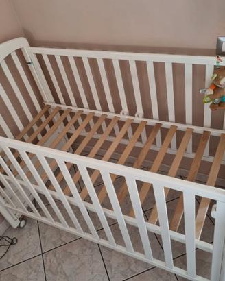 Letto/culla Foppapedretti con materasso e cuscino