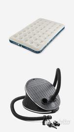 Materasso gonfiable 120 + pompa a pedale