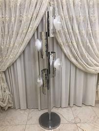 Lampada da terra Oma space age