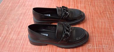 mocassini donna neri 39