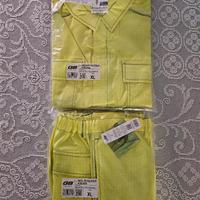 giacca e pantaloni da lavoro