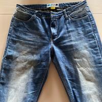 2 paia di jeans moto tg 34  PMJ Made in italy