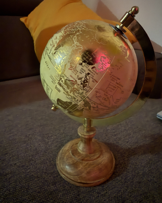 Mappamondo decorativo vintage