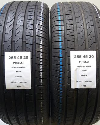2 GOMME 255 45 20 PIRELLI A1985