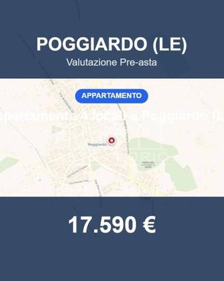 Immobile in asta di 60 m² con box auto a Poggiardo