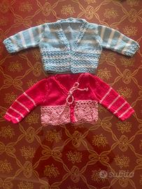 golfini neonato fatto a mano