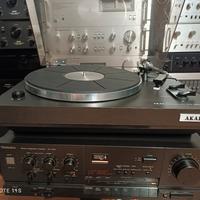 Classico Giradischi Legno Akai AP-100 Braccio A/S