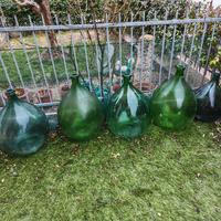 damigiana vetro da arredo giardino 