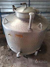Cisterna acciaio inox.