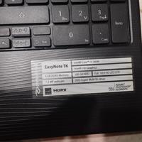 notebook Packard Bell Easy note tk(Intel core i3)