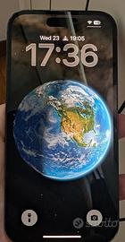 iPhone 14 Pro da 256GB, colore Nero Siderale.