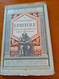 Epistole  di Q. Orazio Flacco
