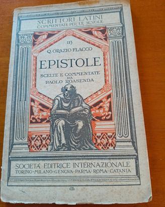 Epistole  di Q. Orazio Flacco
