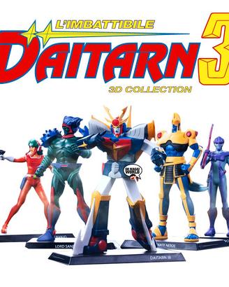 Collezione completa Daitarn 3 3d collection