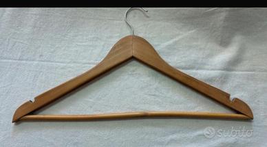 30pezzi Attaccapanni in legno