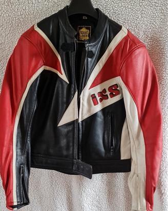giacca da moto IXS in vera pelle "ECHTES LEDER" 
