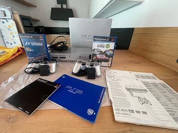 PlayStation 2 PS2 Satin Silver SCPH-50004 SS