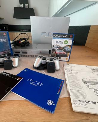 PlayStation 2 PS2 Satin Silver SCPH-50004 SS