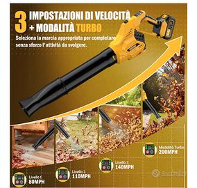 Soffiatore a Batteria