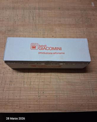 Sifone lavabo d'arredo 1"1/4 cromo 