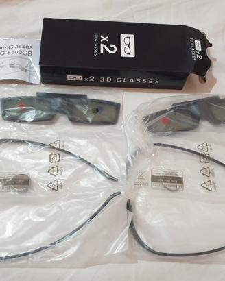 SAMSUNG N. 2 OCCHIALI 3D ATTIVI MODEL 5100