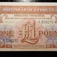 BANCONOTA ESERCITO BRITANNICO 