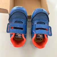 Scarpe ginnastica Reebok strappi taglia 19.5