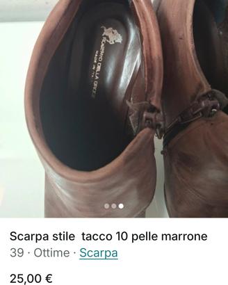 tronchetto vera pelle