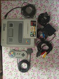 Super Nintendo Nes Immacolato + gioco + joypad
